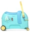 Детский чемодан-каталка с поворотными колесами Samsonite CT2-11001 Dream Rider Deluxe Elephant Blue
