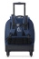 Школьный рюкзак на колесах для мальчиков Delsey Academie 003389453 4 Wheel Vertical Backpack 15.6″ 00338945312 12 Blue Printing - фото №6