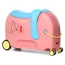 Детский чемодан-каталка с поворотными колесами Samsonite CT2-90001 Dream Rider Deluxe Elephant Pink